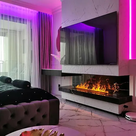 דירה Sea View Smart & Garden Vip