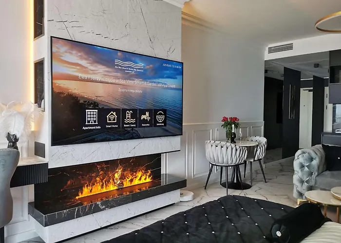 Sea View Smart & Garden Vip ミエンジズドロイェ